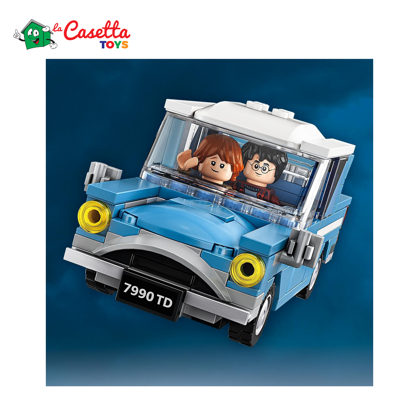 LEGO 75968 Harry Potter Privet Drive, 4, Casa Dursley con Minifigure Dobby, la Civetta Edvige e Macchina Giocattolo, Giochi per Bambini e Bambine da 8 Anni in su, Idee Regalo
