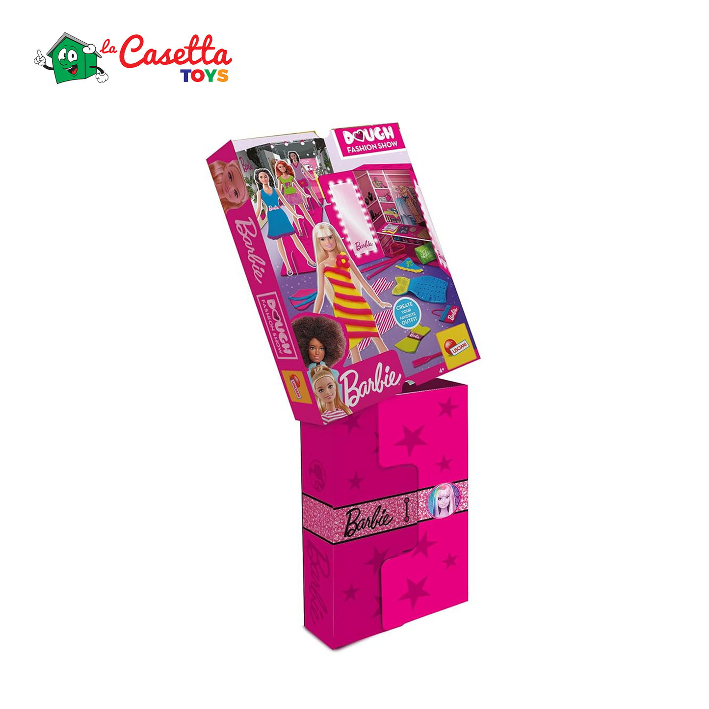 Lisciani Giochi- Barbie Dough Fashion Show, Colore, 88867, a partire da 5 anni