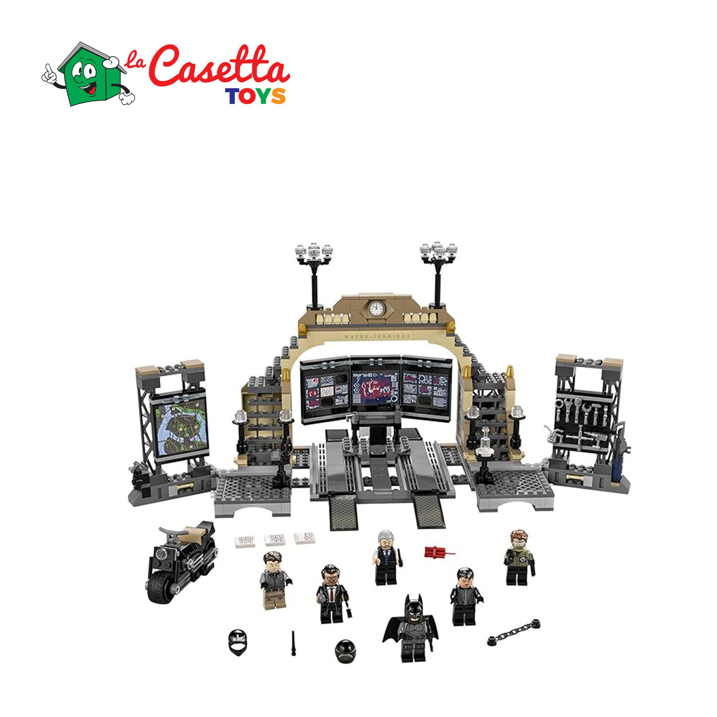 LEGO 76183 Super Heroes Batcaverna™: faccia a faccia con The Riddler™