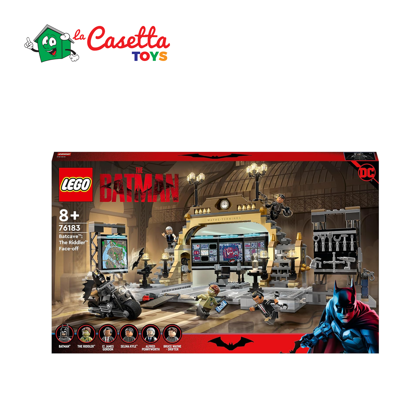 LEGO 76183 Super Heroes Batcaverna™: faccia a faccia con The Riddler™