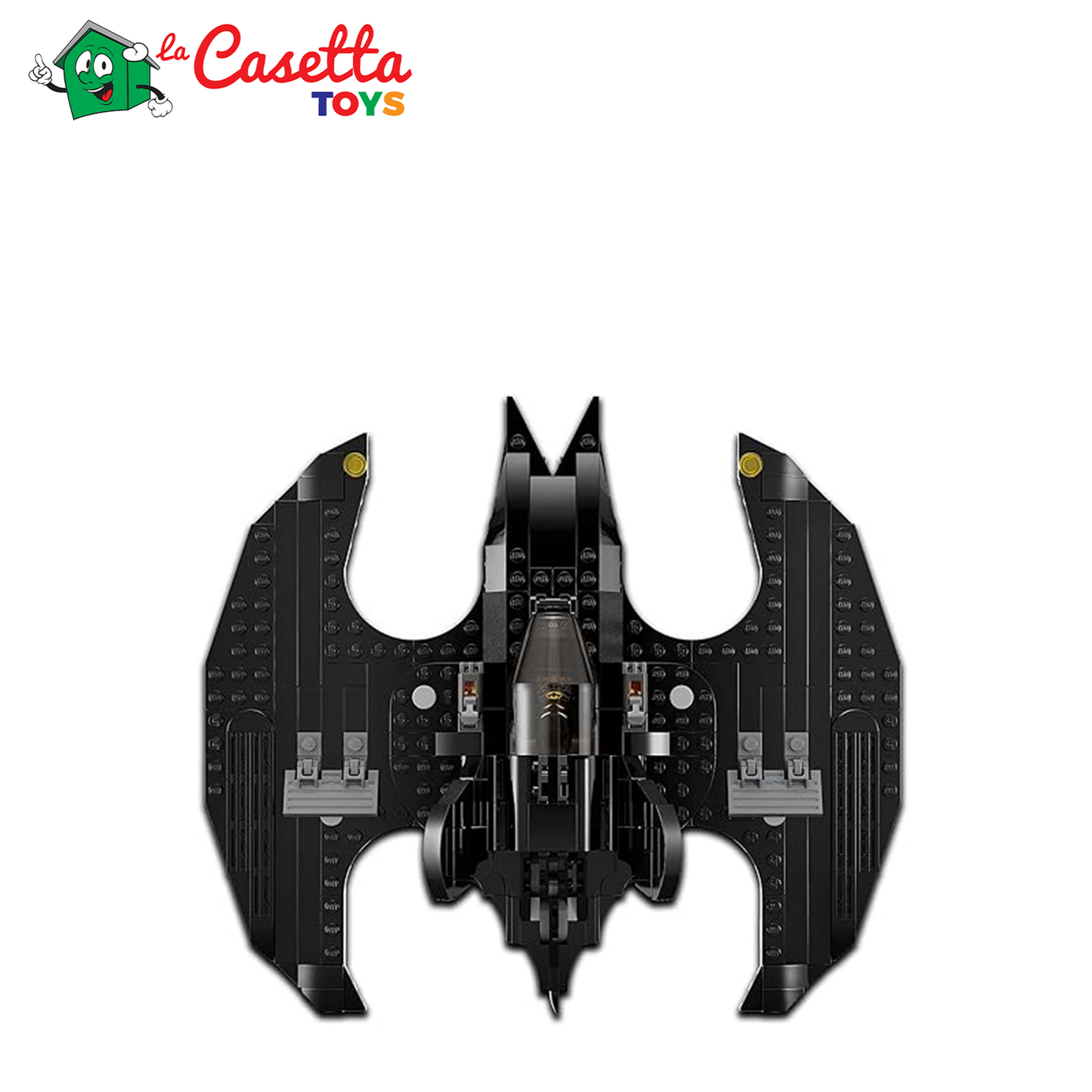 LEGO DC Bat-Aereo: Batman vs. The Joker, Iconico Aeroplano Giocattolo dal Film del 1989 con 2 Minifigure, Playset Classico del Supereroe, Idea Regalo di Compleanno per Bambini e Bambine 76265