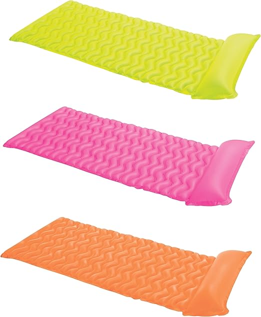 Intex Tote 'N Float Wave Mat gonfiabile galleggiante piscina spiaggia sdraio