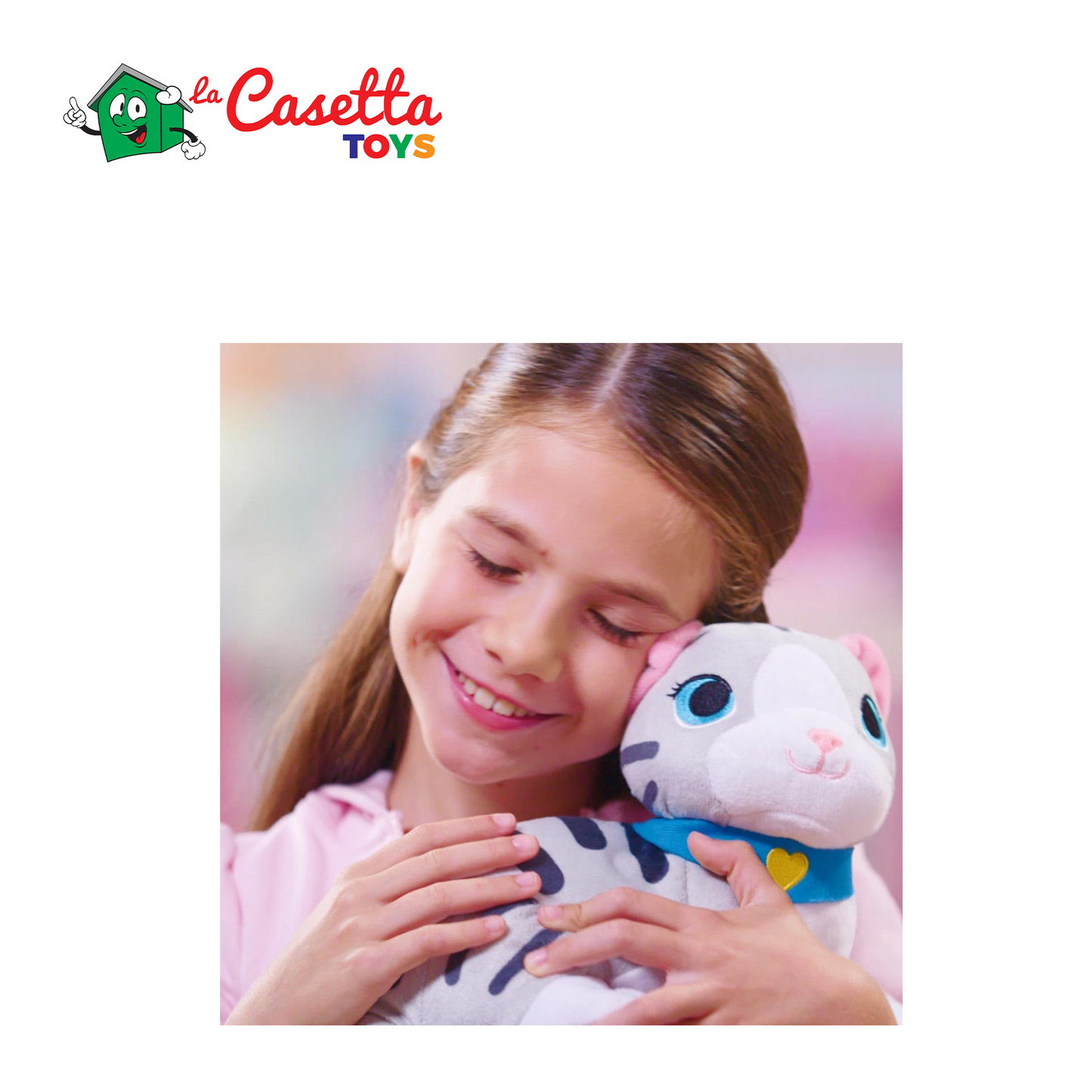 Sbabam, Mammy Surprise Big Version, Peluche Cane 34x25cm con Cuccioli, Giochi per Bambini da Edicola, Animali Giocattolo per Bambini, Pupazzi Cane Peluche per Regalo Bambina - Pupazzo