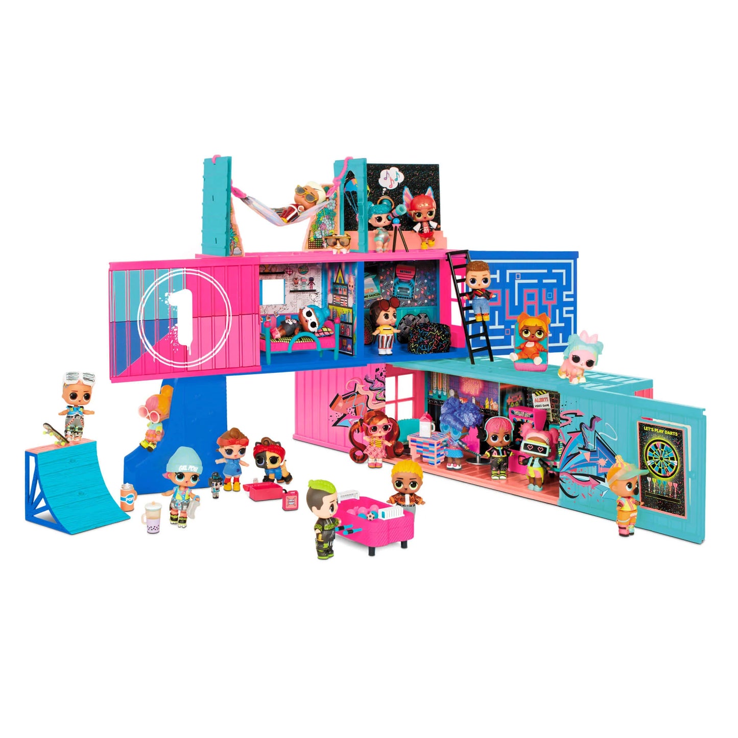L.O.L. SURPRISE FASHION SHOE HOUSE PLAYSET 40+SURPRISES