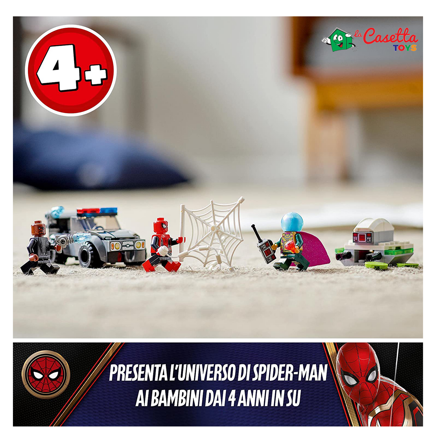 LEGO 76184 Marvel Spider-Man E L’Attacco Con Il Drone Di Mysterio