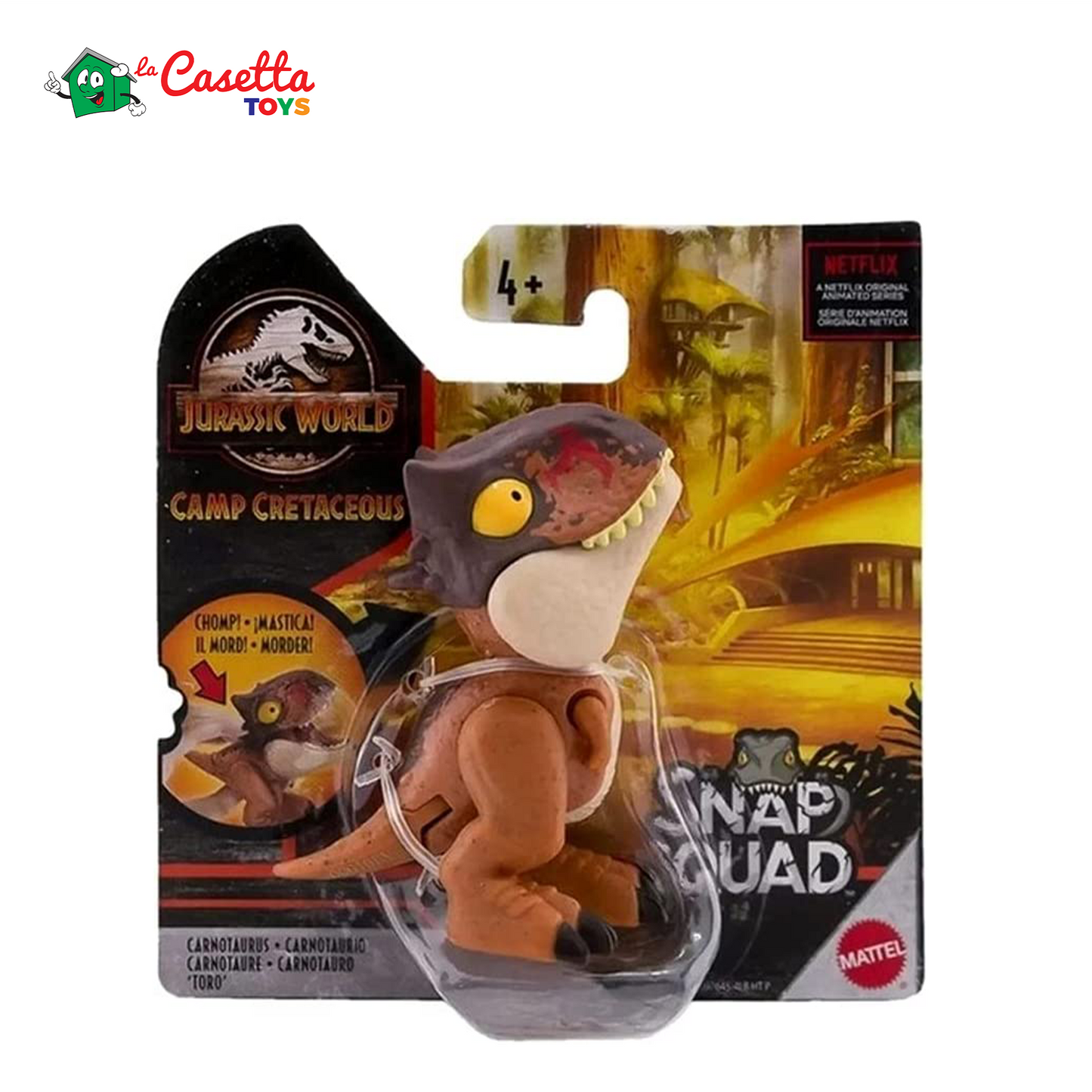 Jurassic World Camp Cretaceous Snap Squad - Carnotaurus