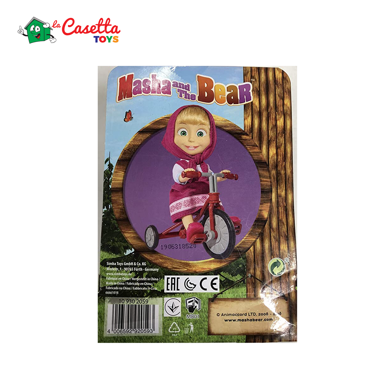 MASHA E L'ORSO C/TRICICLO 109302059