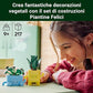 LEGO Botanicals Piantine Felici Giocattolo - Kit di Arti e Mestieri per Bambine con 2 Piante Artificiali, 2 Vasi di Fiori e Facce Intercambiabili - Regali per Ragazze da 9 Anni Fan della Natura, 10349