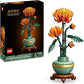 LEGO Botanicals Crisantemo - Fiore Finto Artificiale da Costruire, Decorazione Floreale per Casa, Hobby Creativo per Adulti, Regalo per Donna, Uomo dalla Collezione Botanica - 10368