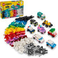 LEGO Veicoli creativi classici, kit di costruzione in mattoni colorati con camion dei gelati, giocattolo auto della polizia, modellino di auto da città e altro 11036