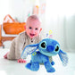 Clementoni Disney Baby Baby Stitch Gattona con Me, Topolino Peluche per Imparare a Gattonare, Gioco Prima Infanzia Bambini 6-36 Mesi, Insegna Numeri e Versi degli Animali, Lingua Italiana, 17537