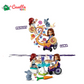 LEGO Friends Negozio di Pancake, Set Giochi Creativi per Bambini e Bambine dai 6 Anni con le Mini Bamboline Paisley e Luna e Coniglio Giocattolo, Piccola Idea Regalo 41753