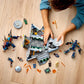 LEGO Marvel L'Ascesa di Domo, Navicella Spaziale dal Film sugli Eterni,Giocattolo da Costruire con 6 Minifigure dei Supereoi e 2 Deviant, Idee Regalo, Giochi per Bambini e Bambine da 8 Anni 76156