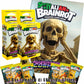 Skifidol Italian Brainrot Trading Card Game, Serie Beta, 2 Box da 3 Bustine (42 figurine) + Album Raccoglitore, Allucinazione Cosmica