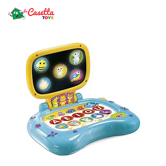 Lisciani Giochi- CAROTINA Baby Laptop LED Screen, 102228