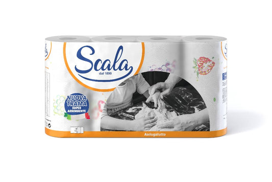 Scala asciugatutto 4 rotoli