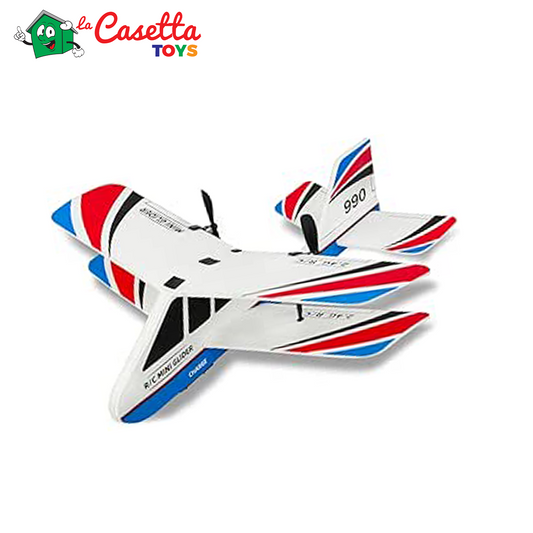 RE-EL Toys - Aereo RC Sky Pilot 2.4gHz, Bianco, 0438