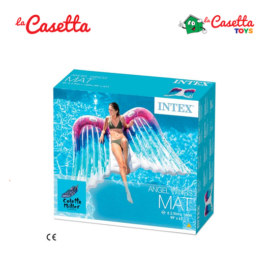 Materassino Gonfiabile Mare Angel, Vinile, Multicolore, 216x155x20 cm