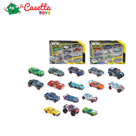 ZURU Metal Machines - Cars Series 2 - Multi Pack Car 10 Pack (6750)