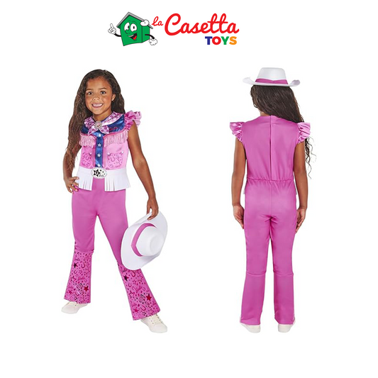 Rubie's Official Barbie Cowgirl Child Costume, Kids Fancy Dress xs-xxs