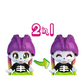 Pinypon - Terrific Friends, 4 Personaggi Terrific: Vampiro, Ragazza Lupo, Ragazza Scheletro e Ragazzo Fantasma, Accessori che Brillano al Buio, per Bambine/I dai 4 anni Famosa, (PNY47000)