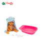 Cicciobello Bath Fun, Bambola da 30 cm con Vaschetta, Accappatoio, Pannolino e Ciuccio, Giochi Bambini 2 anni, Cicciobello Classico con Accessori Inclusi