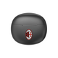 TECHMADE Seven Auricolari Wireless A.C. Milan, Doppio Microfono, Bambini e Ragazzi, Squadra di Calcio, Idea Regalo per Tifosi