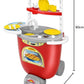 Globo Giocattoli - Cucina Giocattolo Trasportabile con 12 Accessori Inclusi, GrandSoleil 41868