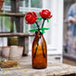 LEGO Botanicals Rose - Set da Costruire di Fiori Finti - Decorazione Floreale da Casa o da Scrivania - Gioco della Natura per Bambine, Bambini e Adolescenti da 8 Anni - Regalo di Compleanno - 40460
