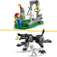 LEGO Fortnite Campo di Bananita e Starter Giocattolo - Include le Figure del Lupo e del Lama delle Scorte, 3 Minifigure e un Falò - Regalo per Gamer, Bambini, Bambine e Fan da 7 Anni - 77075