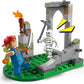 LEGO Fortnite Campo di Bananita e Starter Giocattolo - Include le Figure del Lupo e del Lama delle Scorte, 3 Minifigure e un Falò - Regalo per Gamer, Bambini, Bambine e Fan da 7 Anni - 77075