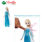 Disney Frozen - Elsa All'alba sorgerò, bambola con look elegante, canta “All'alba sorgerò” dal film, giocattolo per bambini, 3+ anni, versione italiana, HMG33