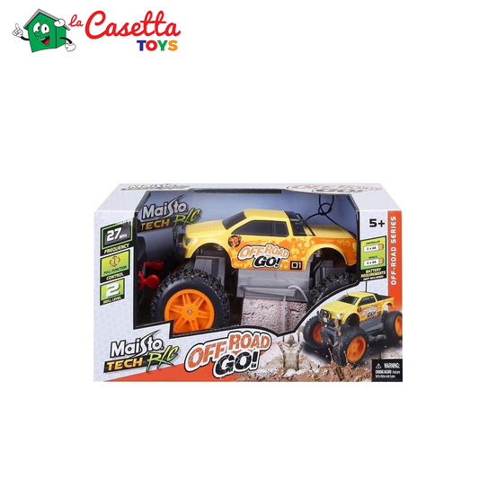 Maisto, Off Road Go, veicolo fuoristrada radiocomandato, con frequenza 2,4 GHz, per bambini dai cinque anni in su, colori assortiti