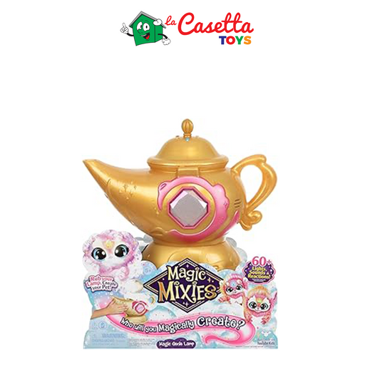 Giochi Preziosi Magic Mixies Lampada Magica, Gioco Interattivo con Peluche Interattivo per Bambini, Giochi Bambina 3 Anni +, Anello Magico, Effetto Nebbia e Luci, Rosa