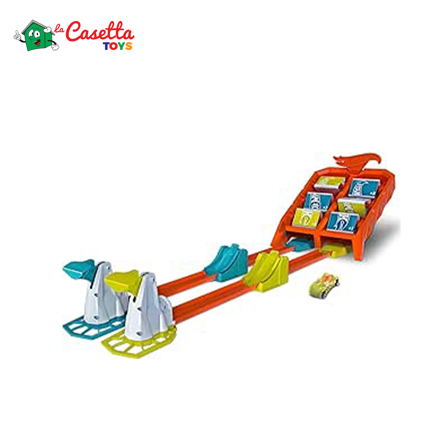 Hot Wheels Pista Lanciatore Infernale, Playset per Macchinine con Veicolo Incluso, Gioco per Bambini di 4 + Anni, GBF89