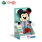 Clementoni Disney Baby Dress Me up-attività Metodo Montessori, Peluche Minnie Bambine 18 Mesi, Educativo Prima Infanzia, 100% Lavabile in Lavatrice, Colore Multilingua, 17860