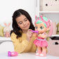 CRY BABIES Bella Morning Routine, Bambola, Fa 3 Routine Interattive, Applaude e Balla e i suoi Occhi si Illuminano, Include 6 Accessori, Giocattolo Regalo per Bambini dai 3 Anni in su Marca: IMC Toys