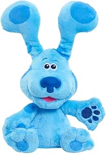 Giochi Preziosi Blue's Clues & You - Peluche Blue Gioco del cucù, con Suoni, premigli Il pancino e solleverà Le Orecchie, per Bambini a aprtire dai 3 Anni, BLU02100