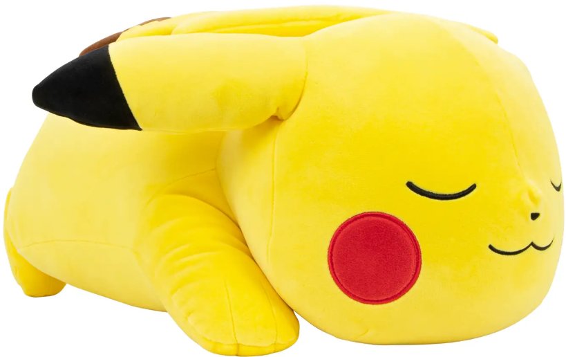 Peluche dei Pokemon dedicato a Sleeping Pikachu alto circa 45cm.