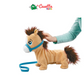 Animagic - Peluche interattivo 23 cm - Dai 2 anni in su - Zucca, il pony - Simpatico animaletto elettronico - Scodinzola e mugola - Morbido da coccolare