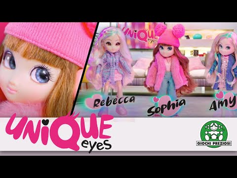 Bambola UNIQUE EYES 25 Cm Con Occhi Che Seguono E Capelli Magici – Giocattolo Per Bambine E Bambini Dai 3 Anni