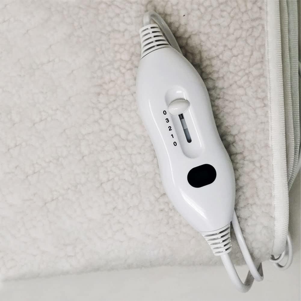Coveri Scaldaletto Elettrico Termocoperta Elettrica 3 Temperature Max 40/50 gradi Coperta per Letto Singolo o Matrimoniale in Fibra di Lana Enrico Matrimoniale (2 Piazze)