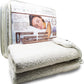 Coveri Scaldaletto Elettrico Termocoperta Elettrica 3 Temperature Max 40/50 gradi Coperta per Letto Singolo o Matrimoniale in Fibra di Lana Enrico Matrimoniale (2 Piazze)