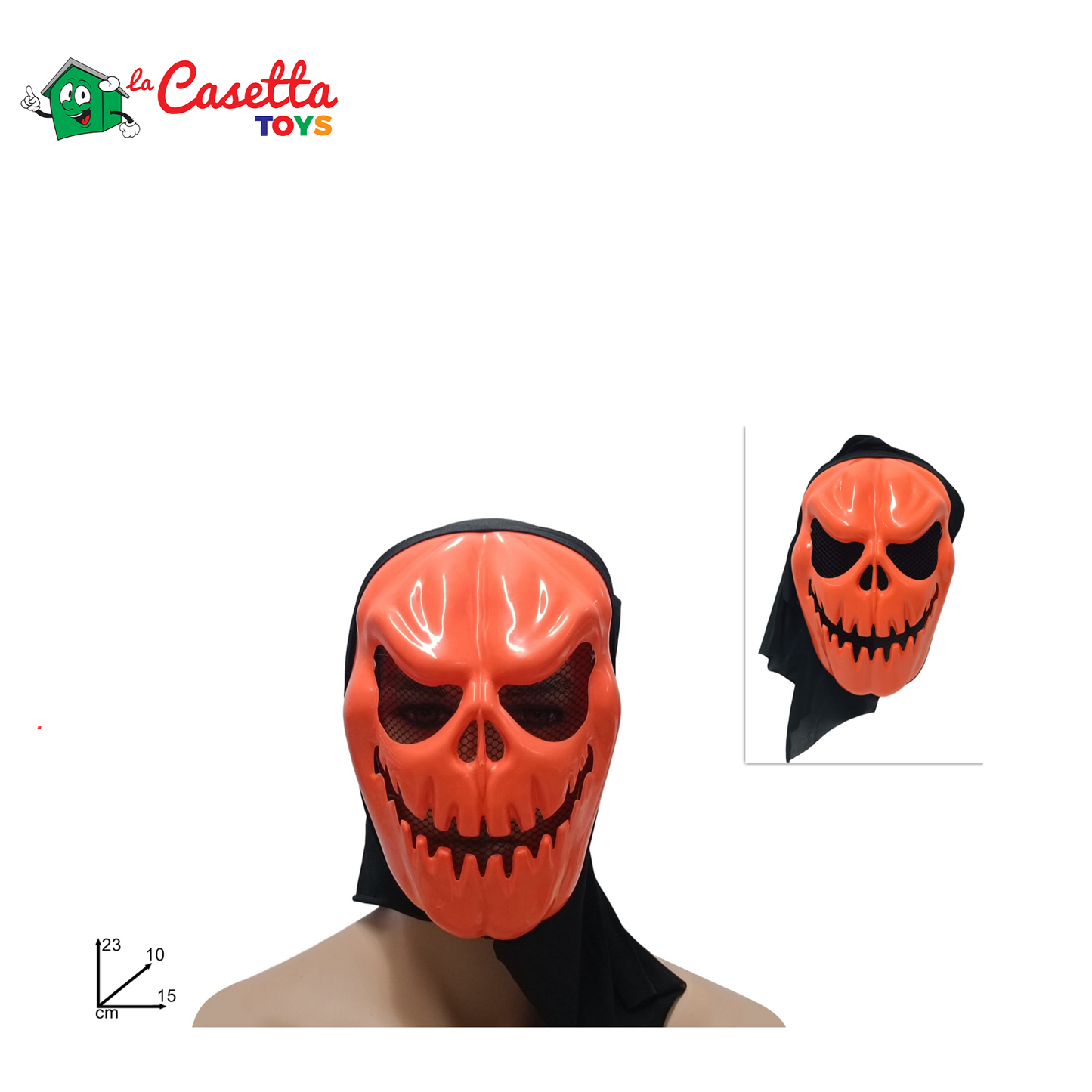 MASCHERA PLASTICA HALLOWEEN Codice EAN:	8033113745676 Codice Articolo:	8033113745676 Codice Fornitore:	13745676 Categoria:	Carnevale-Halloween Sottocategoria:	Maschere