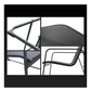 Set Giardino Zanzibar NERO Salotto 4pz da Esterno Divano 2 Poltrone e Tavolino