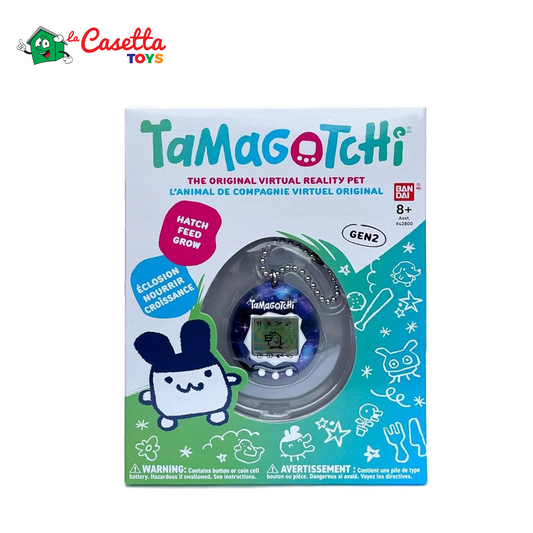 Bandai - Tamagotchi - Tamagotchi original - Galaxy - Animale elettronico virtuale con schermo, 3 pulsanti e giochi - 42933