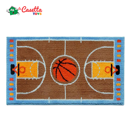 Tappeto morbido per bambini Baby Colortech Basket o Calcio 75x130 cm