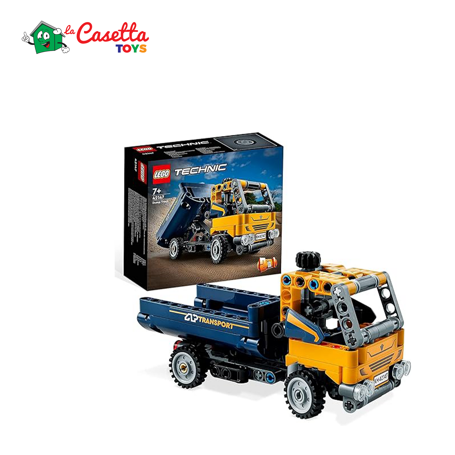 Lego - Set Lego Technic (42147) + trattore (11975) con libretto Lego Explorer n. 02, giocattolo per bambini dai 7 anni in su