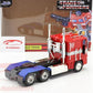 Jada - Transformers Optimus prime, 253115010, +8 anni, die-cast, scala 1:24, funzionamento a ruota libera, da collezione