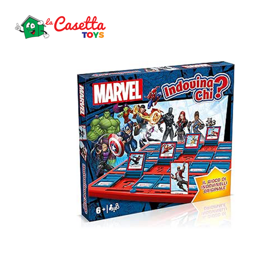 Trivial Puruit, Indovina Chi, Marvel, Gioco da Tavolo, Gioca con i Supereroi Marvel, 6+ Anni